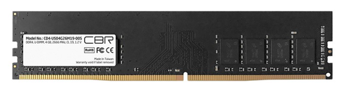 Модуль памяти DDR4 4GB CBR CD4-US04G26M19-01 1001650