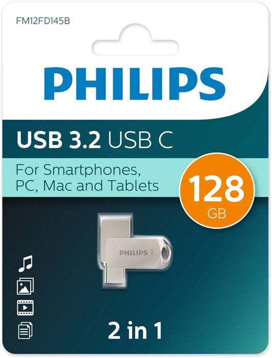 Накопитель USB 3.2 128GB Philips FM12FD145B/97 1115250