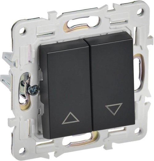 Выключатель двухклавишный для жалюзи IEK SK-V15-0-10-K02 1157961