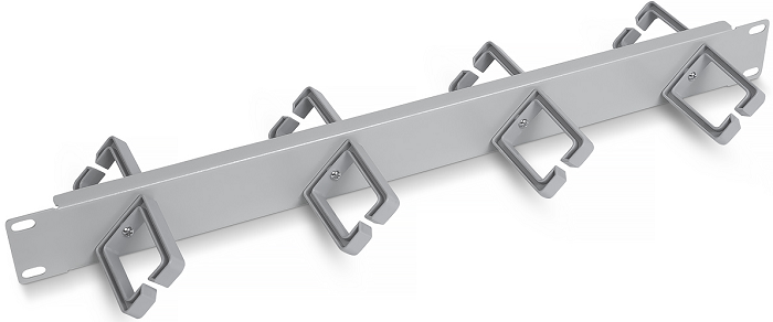 Кабельный организатор  Cabeus JB08-1U-45-GY 865455