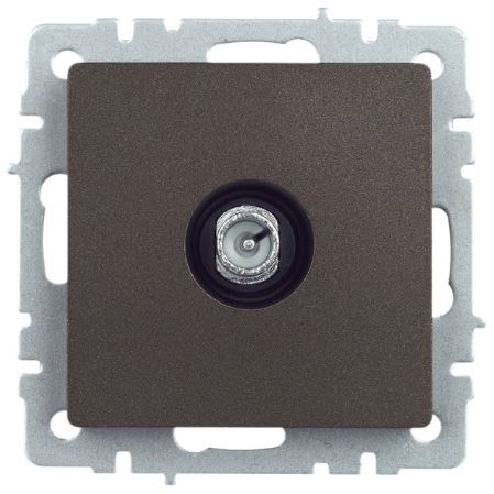 Розетка телевизионная проходная  IEK BR-A10-P-K45 1157670