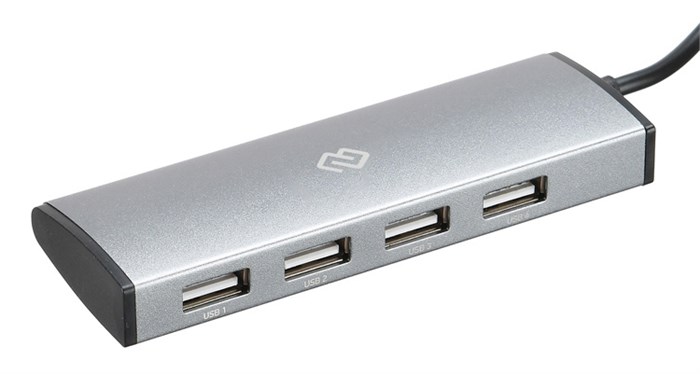 Разветвитель USB 3.1 Digma HUB-4U2.0-UC-DS 867089