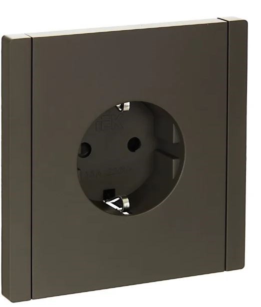 Розетка с заземлением  IEK FP-R14-16-K03 1158217