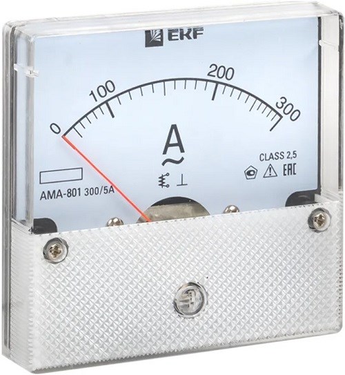Амперметр  EKF ama-801-300 1145693