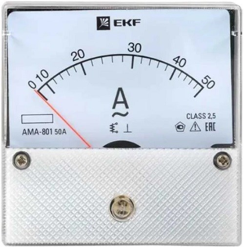 Амперметр  EKF ama-801-50 1145698