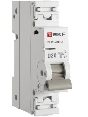 Автоматический выключатель  EKF M63MA6120D 1130131