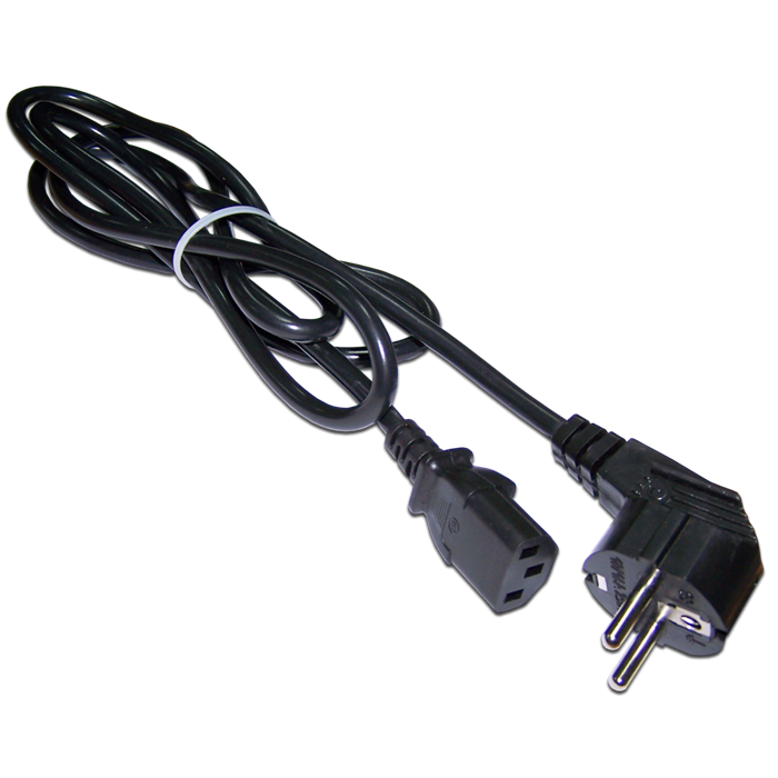 Кабель питания  Lanmaster LAN-PP13/SHA-5.0-BK 886363