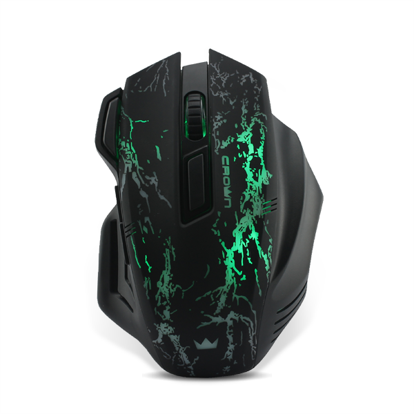 Мышь  Crown CMXG-601 Black USB 644347