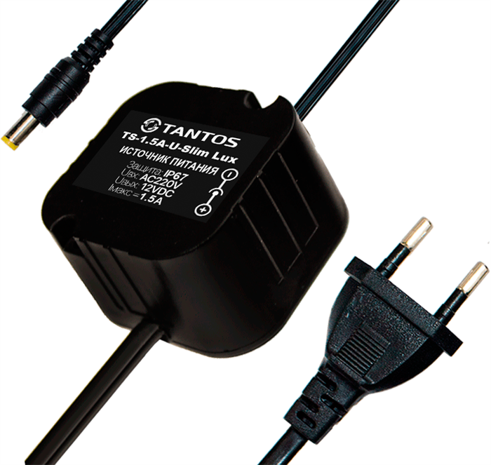 Источник питания  Tantos TS-1,5A-Slim Lux 1014554