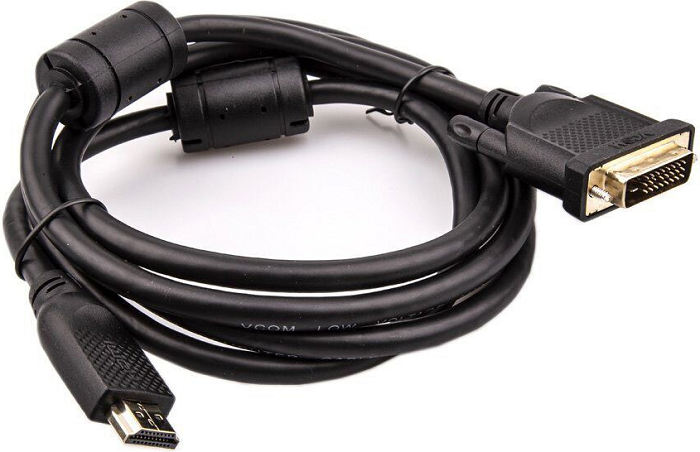 Кабель интерфейсный HDMI-DVI VCOM CG484GD-1.8M 901770