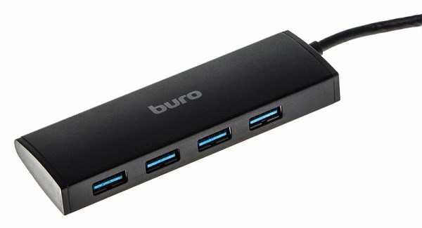 Разветвитель USB 2.0 Buro BU-HUB4-0.5-U3.0 813759
