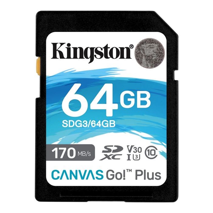 Карта памяти SDXC 64GB Kingston SDG3/64GB 762972