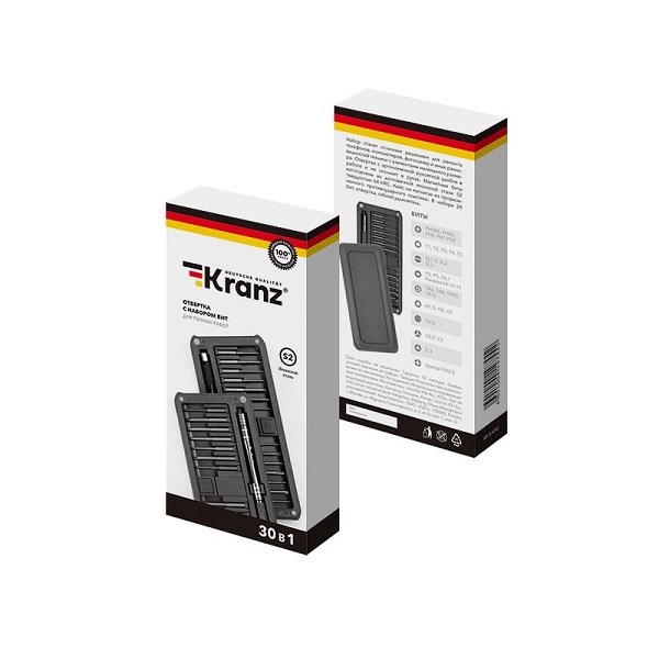 Набор отверток KRANZ KR-12-4752 884691