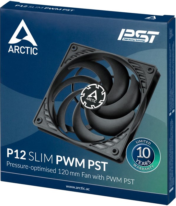 Вентилятор для корпуса ARCTIC P12 Slim PWM PST 870745