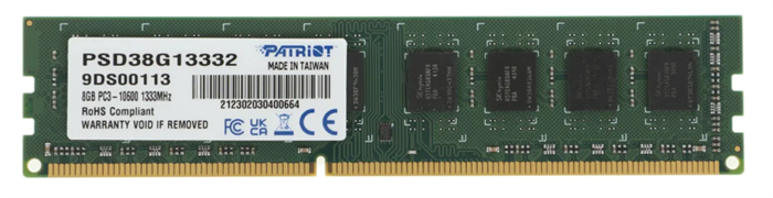 Модуль памяти DDR3 8GB Patriot Memory PSD38G13332 268985