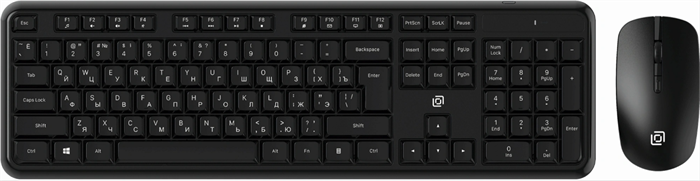 Клавиатура и мышь Wireless Oklick S277W 1205344