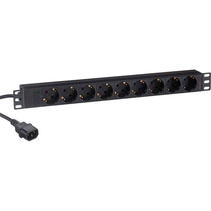 Блок розеток  Exegate ServerPro PDU-19H906 Al-9S-C14-2.5CU 1041331