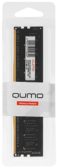 Модуль памяти DDR4 4GB Qumo QUM4U-4G2666C19 975164