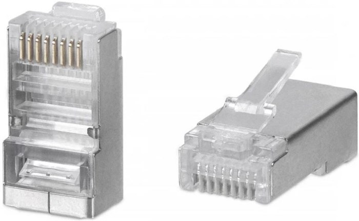 Коннектор RJ-45 (8P8C) FTP cat.5e WRLine WR-8P8C-5E-SH 993558