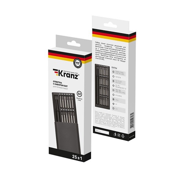 Набор отверток KRANZ KR-12-4753 884692