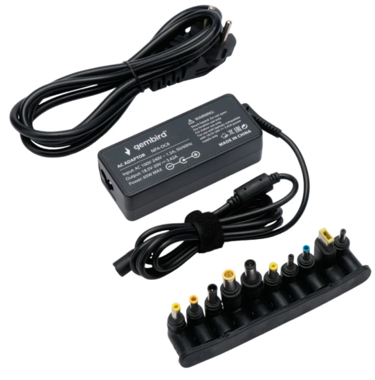 Блок питания для ноутбука универсальный Gembird NPA-DC8 1124058