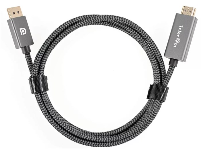 Кабель интерфейсный DisplayPort-HDMI Telecom TA561M-1.8M 947460