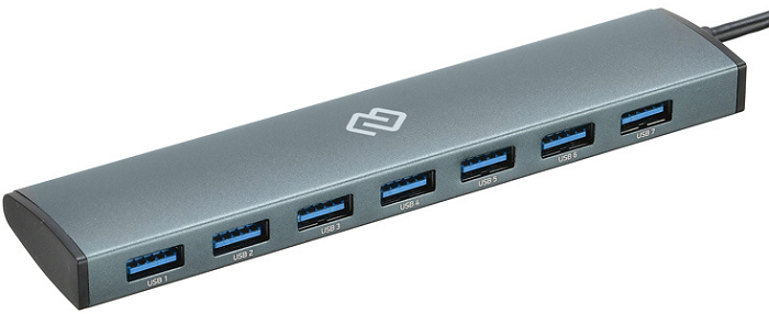 Разветвитель USB 3.1 Digma HUB-7U3.0-UC-G 867093