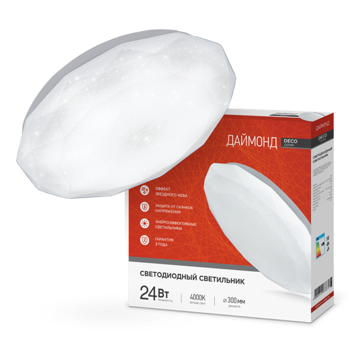 Светильник светодиодный IN HOME 4690612033679 1031863