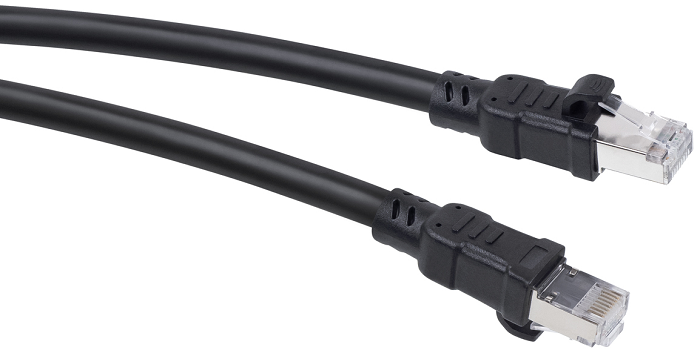 Кабель патч-корд FTP 6A кат. 3м Cabeus PC-ARM-FTP-RJ45-Cat.6a-3m-PE 800947