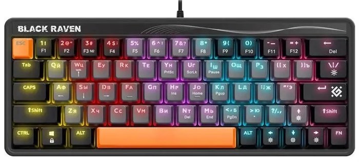 Клавиатура  Defender BLK RAVEN GK-417 1204139