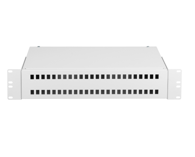 Кросс оптический стоечный 19" стационарный 2U NikoMax NMF-RP48SC-WS-ES-2U-GY 1088203