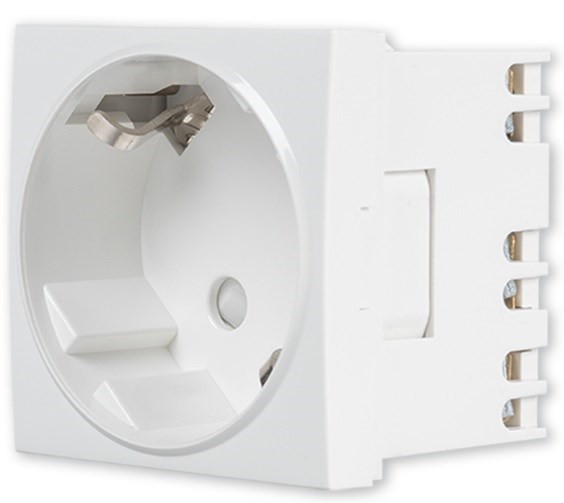 Розетка  Filum FL-PWS-1P-WH/5 1230168