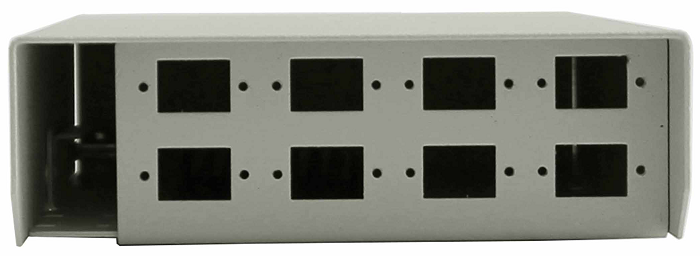 Кросс оптический настенный коробочный TELCORD КН-8FC-m-GY 859436