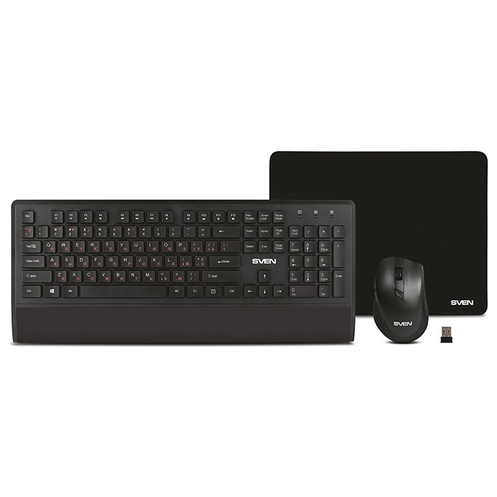 Клавиатура и мышь Wireless Sven KB-C3800W 875506