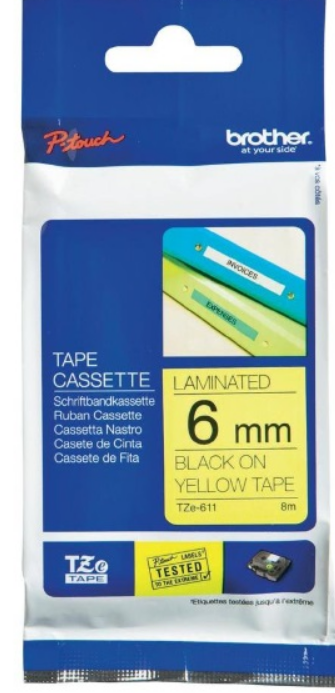 Наклейка  Brother TZE611 423036