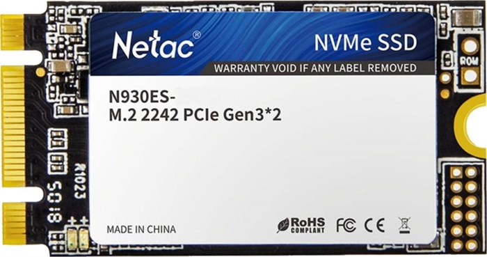 Накопитель SSD M.2 2242 Netac NT01N930ES-128G-E2X 876806