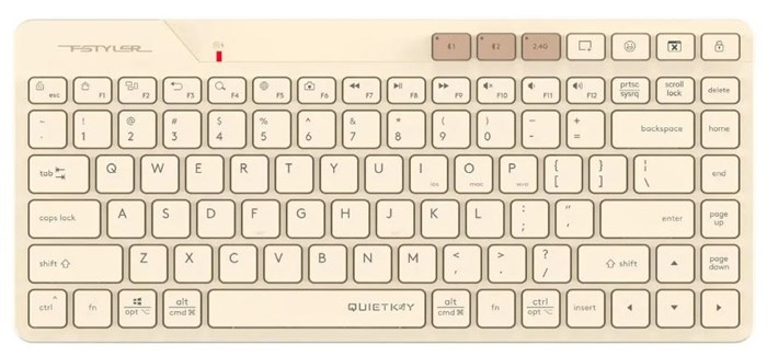 Клавиатура Wireless A4Tech Fstyler FBK26C AS 1118547