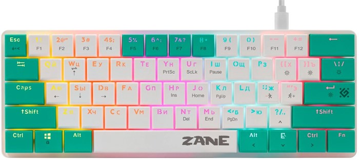 Клавиатура  Defender Zane GK-089 RU 1197500