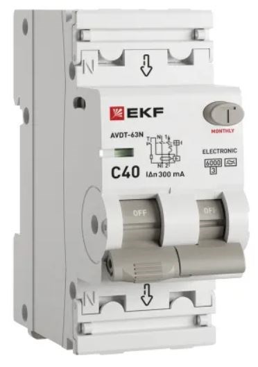 Автомат дифференциальный EKF D63N26EA40C300 1214671