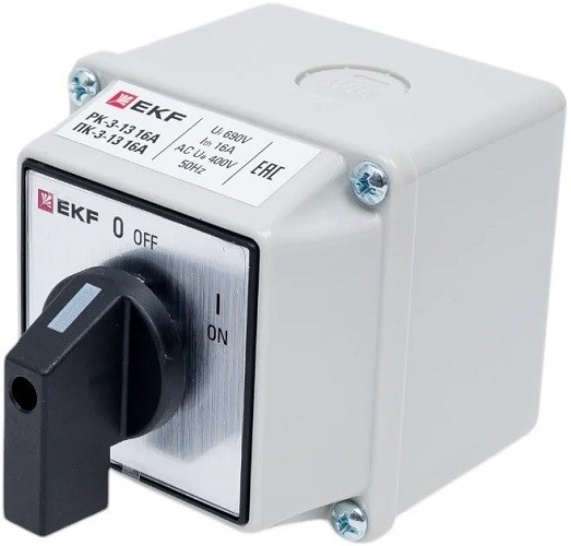 Переключатель кулачковый  EKF pk-3-13-16 1134257