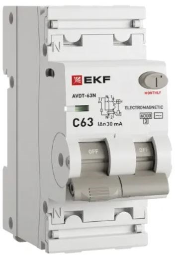 Автомат дифференциальный EKF D63N26M63C30 1214795