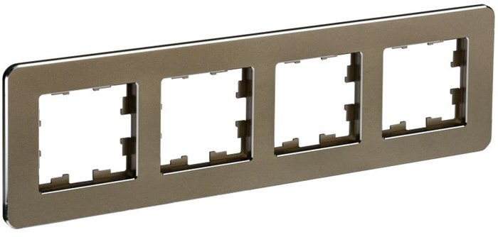 Рамка четверная  IEK BR-M42-M-01-K49 1157767