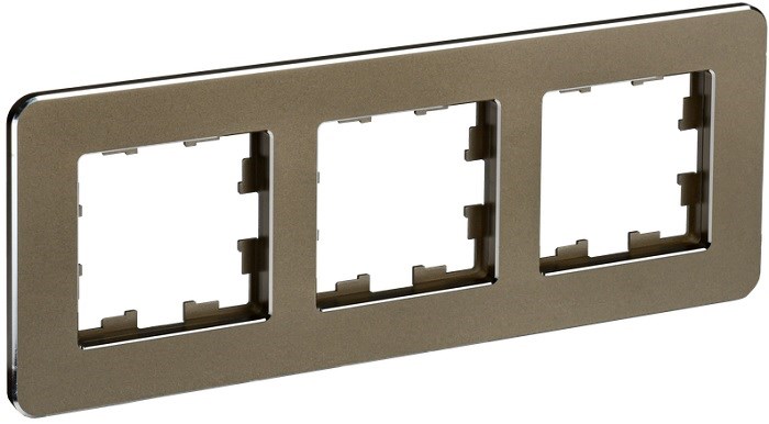 Рамка тройная  IEK BR-M32-M-01-K49 1157766