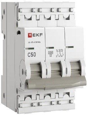 Автоматический выключатель  EKF M63MA6350C 1130119
