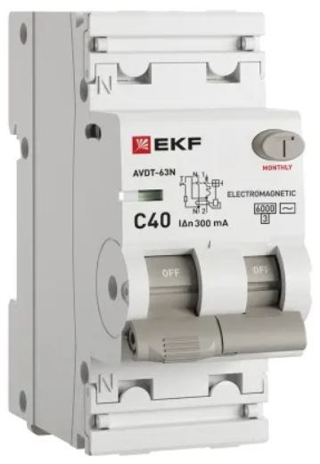 Автомат дифференциальный EKF D63N26M40C300 1214780