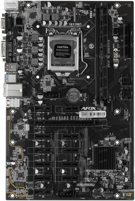 Материнская плата ATX Afox AFB250-BTC12EX RTL 1095055