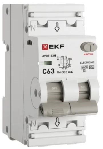 Автомат дифференциальный EKF D63N26EA63C300 1214673