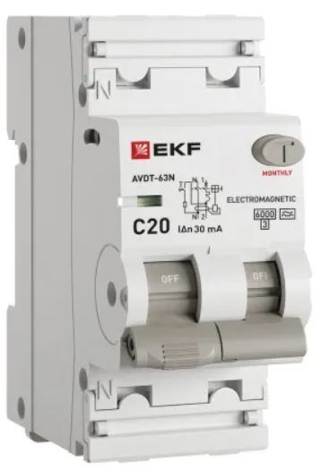 Автомат дифференциальный EKF D63N26MA20C30 1214752