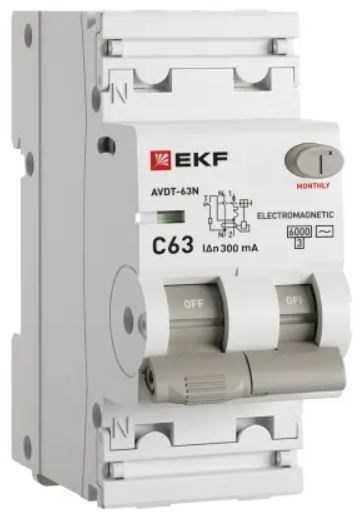 Автомат дифференциальный EKF D63N26M63C300 1214782