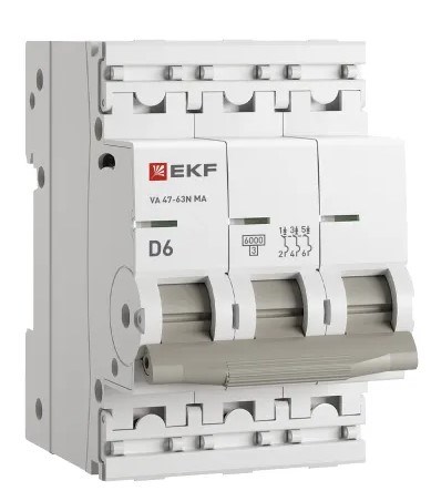 Автоматический выключатель  EKF M63MA636C 1130122